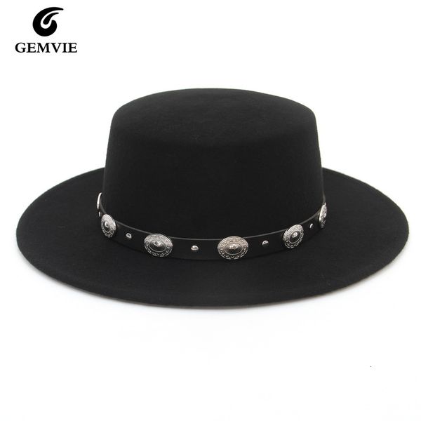 cloches 100% wool women men pork pie hat dad wool flat fedora hat for lady gentleman gambler boater cowboy trilby hat size 5557cm 230302, Blue;gray
cloches 100% wool women men pork pie hat dad wool flat fedora hat for lady gentleman gambler boater cowboy trilby hat size 5557cm 230302, Blue;gray