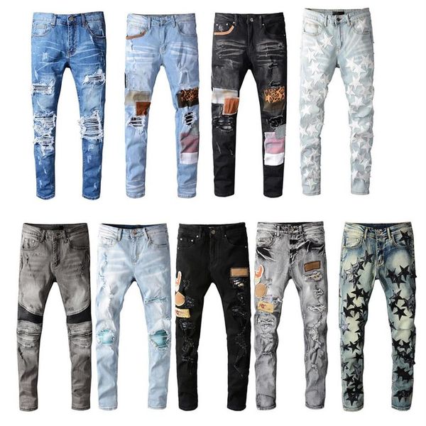 mens distressed ripped biker jeans slim fit motorcycle biker denim for men fashion designer hip hop men jeans good quality2174, Blue
mens distressed ripped biker jeans slim fit motorcycle biker denim for men fashion designer hip hop men jeans good quality2174, Blue