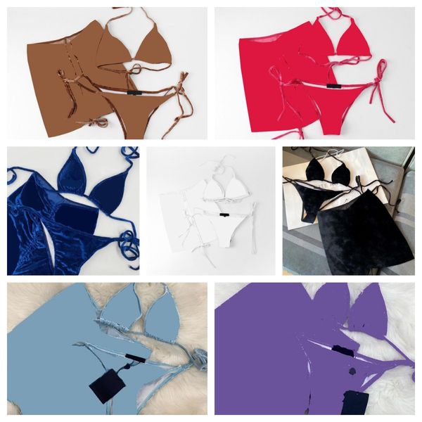 designer swimwear bikini 2023 brand flannel designer bikini swimsuit brown pink bikini women summer girl bandage swimwear skirt suit clothin, Black
designer swimwear bikini 2023 brand flannel designer bikini swimsuit brown pink bikini women summer girl bandage swimwear skirt suit clothin, Black