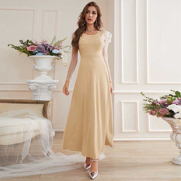 women's casual dresses zg-21804 women's 2023 fall party gauze dresses, Black;gray