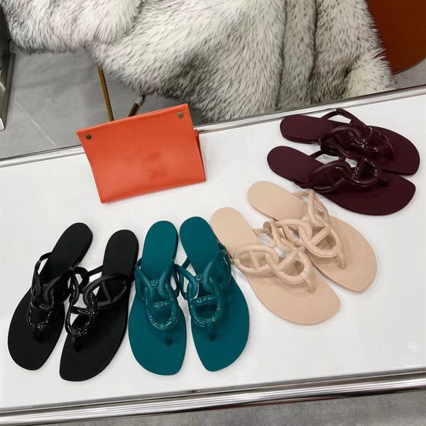 designer women's slippers fashion flat casual sandals seaside resort comfortable beach flip-flops size 35-41 with box, Black
designer women's slippers fashion flat casual sandals seaside resort comfortable beach flip-flops size 35-41 with box, Black
