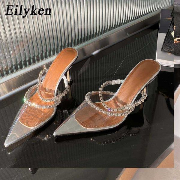 rhinestones women pumps slippers elegant pointed toe high heels lady mules sildes summer fashion party prom shoes 230302, Black
rhinestones women pumps slippers elegant pointed toe high heels lady mules sildes summer fashion party prom shoes 230302, Black