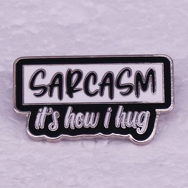 sarcasm it's how i hug pin cute anime movies games hard enamel pins collect metal cartoon brooch backpack hat bag collar lapel badges, Blue
sarcasm it's how i hug pin cute anime movies games hard enamel pins collect metal cartoon brooch backpack hat bag collar lapel badges, Blue
