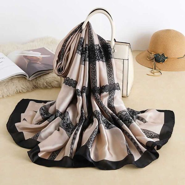scarves 2021 new trendy fashion women spring summer imitation silklace printing scarf neckwear hijab foulard bandana ll210201 l230302, Blue;gray
scarves 2021 new trendy fashion women spring summer imitation silklace printing scarf neckwear hijab foulard bandana ll210201 l230302, Blue;gray