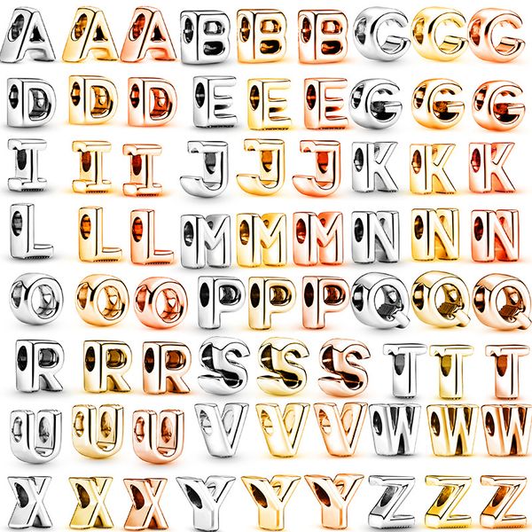 26 initial letter series charms classic style beaded hanging pieces diy accessories beads jewellery silver rose gold, Bronze;silver
26 initial letter series charms classic style beaded hanging pieces diy accessories beads jewellery silver rose gold, Bronze;silver
