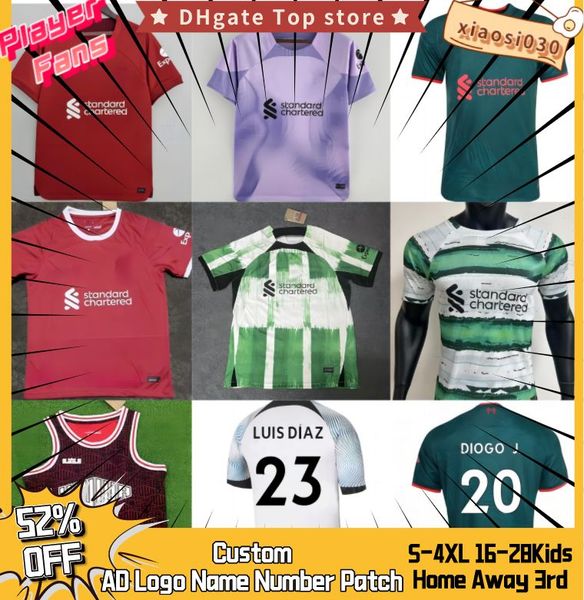 2023 new soccer jerseys sahlah football shirt alexander arnold darwin nunez diaz diogo luis diaz carvalho maillot 2022 home 23 24 away fans, Black;yellow
2023 new soccer jerseys sahlah football shirt alexander arnold darwin nunez diaz diogo luis diaz carvalho maillot 2022 home 23 24 away fans, Black;yellow