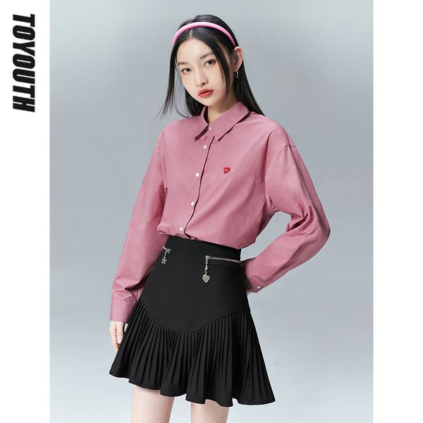 women's blouses shirts toyouth women shirts spring long sleeves polo neck loose blouse solid casual fashion 230302, White
women's blouses shirts toyouth women shirts spring long sleeves polo neck loose blouse solid casual fashion 230302, White