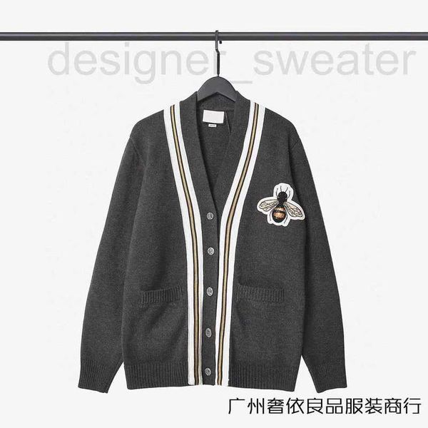 women's blouses & shirts designer the correct version of fashion brand little bee cardigan in autumn and winter sweater thin couple coa, White
women's blouses & shirts designer the correct version of fashion brand little bee cardigan in autumn and winter sweater thin couple coa, White