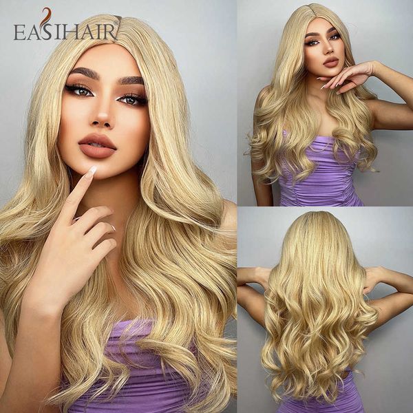 synthetic wigs easihair blonde golden long wavy synthetic wigs for women natural hair middle part heat resistant cosplay party wig 230227, Black
synthetic wigs easihair blonde golden long wavy synthetic wigs for women natural hair middle part heat resistant cosplay party wig 230227, Black