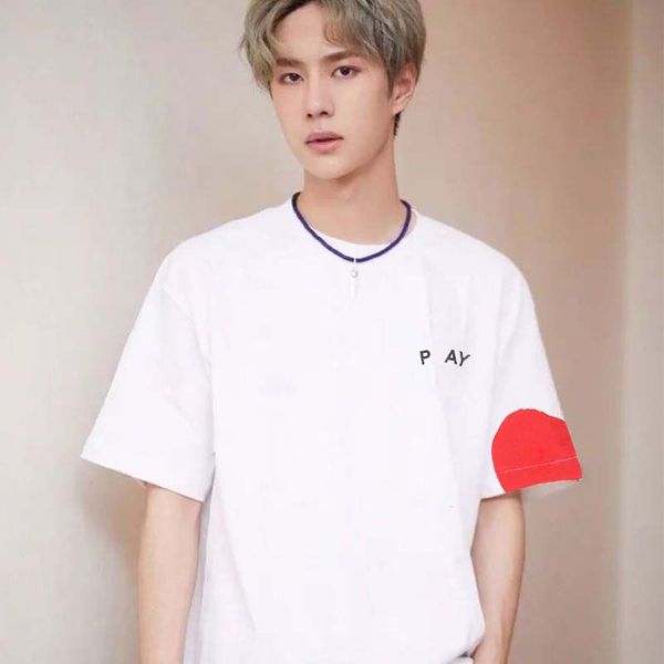 2023 fashion mens t shirt designer sleeve red heart shirt casual women shirts high quanlity tshirts cotton embroidery short sleeve summer, Black;brown
2023 fashion mens t shirt designer sleeve red heart shirt casual women shirts high quanlity tshirts cotton embroidery short sleeve summer, Black;brown