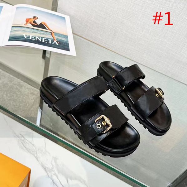 designer fashion slippers skateboard sandals summer flat shoes leather platform shoes women beach casual 2 belt adjustment slippers size 35-, Black
designer fashion slippers skateboard sandals summer flat shoes leather platform shoes women beach casual 2 belt adjustment slippers size 35-, Black
