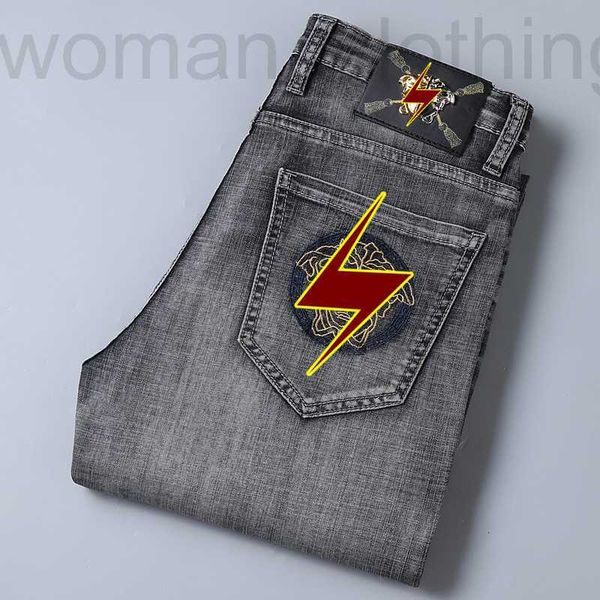 men's jeans designer spring and summer young men's new jeans loose straight pants thin style 8qrd, Blue
men's jeans designer spring and summer young men's new jeans loose straight pants thin style 8qrd, Blue