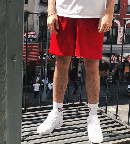 american ee hip-hop street fashion basketball baseball casual shorts men's and women's sports mesh breathable loose fitness, White;black
american ee hip-hop street fashion basketball baseball casual shorts men's and women's sports mesh breathable loose fitness, White;black