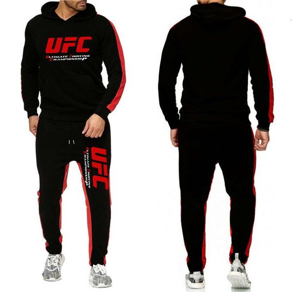 tracksuits ufc fighting fitness stripe suit fashion brand men's and wo hooded sweater318r, Gray
tracksuits ufc fighting fitness stripe suit fashion brand men's and wo hooded sweater318r, Gray