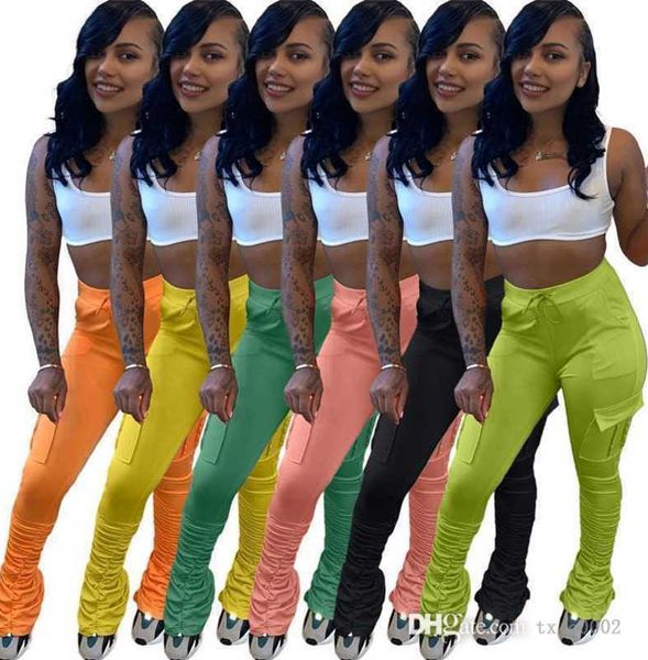 women cargo long pants solid drawstring sweater fabric pleated micro flared trousers leggings fashion clothing 6 colors, Black;white
women cargo long pants solid drawstring sweater fabric pleated micro flared trousers leggings fashion clothing 6 colors, Black;white