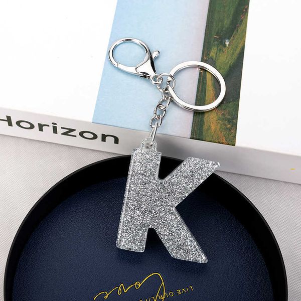 key rings 1pc women keychains handbag car pendants 26 english letter keyring charms glitter resin word r230301, Slivery;golden
key rings 1pc women keychains handbag car pendants 26 english letter keyring charms glitter resin word r230301, Slivery;golden