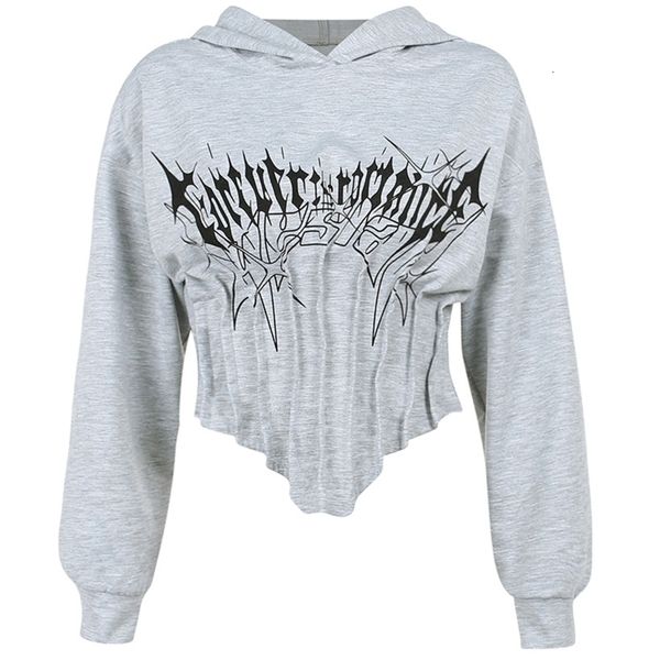 women's hoodies sweatshirts long sleeve crop asymmetrical hem tees shirt printed corset hoodie sweatshirt winter autumn streetwear 230, Black
women's hoodies sweatshirts long sleeve crop asymmetrical hem tees shirt printed corset hoodie sweatshirt winter autumn streetwear 230, Black