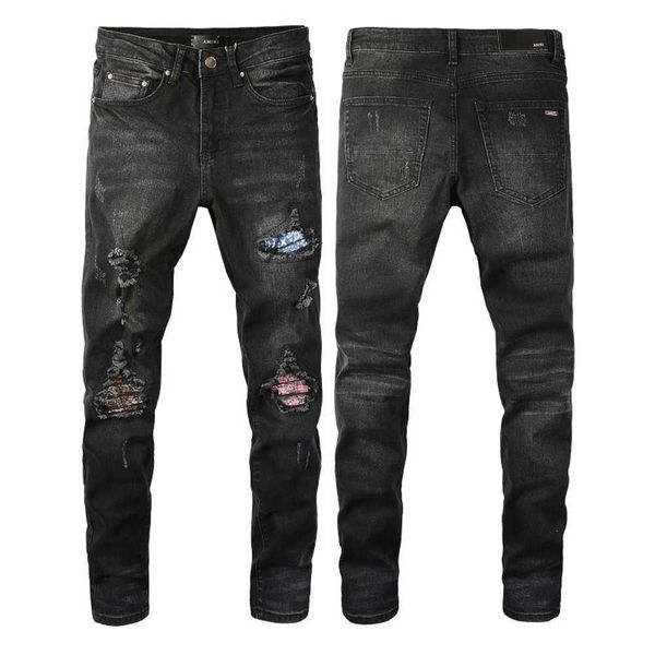 european and american men's designer capri pants hip-hop jeans high street fashion tide brand cycling motorcycle516, Blue
european and american men's designer capri pants hip-hop jeans high street fashion tide brand cycling motorcycle516, Blue