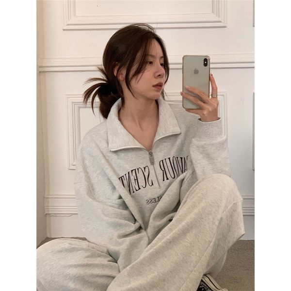 women's hoodies sweatshirts grey zip sweatshirt streetwear vintage loose letter print pullover female autumn winter casual harajuku lo, Black
women's hoodies sweatshirts grey zip sweatshirt streetwear vintage loose letter print pullover female autumn winter casual harajuku lo, Black