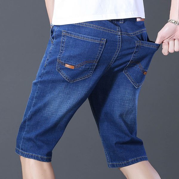 men's jeans summer brand men's fit straight denim shorts classic casual clothing lightweight cotton stretch thin slim shorts 23030, Blue
men's jeans summer brand men's fit straight denim shorts classic casual clothing lightweight cotton stretch thin slim shorts 23030, Blue