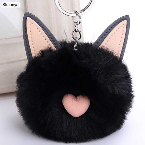 key rings fashion leather rabbit keychain faux fur pom pendants female bag charms accessories lovely car key ring gift jewelry k1628 r230301, Slivery;golden
key rings fashion leather rabbit keychain faux fur pom pendants female bag charms accessories lovely car key ring gift jewelry k1628 r230301, Slivery;golden
