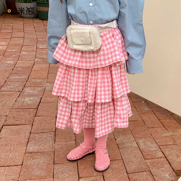 skirts 2022 spring korean style baby girls pink plaid skirts cotton cute toddlers children layered skirt tutu skirt women t230301, Blue
skirts 2022 spring korean style baby girls pink plaid skirts cotton cute toddlers children layered skirt tutu skirt women t230301, Blue