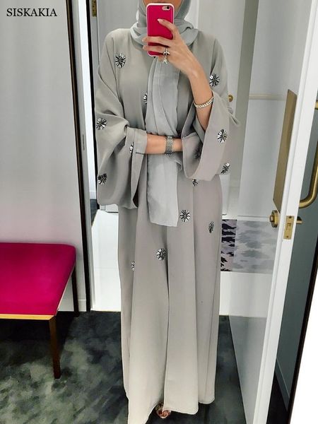 ethnic clothing siskakia dubai abaya muslim fashion handmade sequins embroidered cardigan robe marocain turkish islamic kimono ramadan eid 2, Red
ethnic clothing siskakia dubai abaya muslim fashion handmade sequins embroidered cardigan robe marocain turkish islamic kimono ramadan eid 2, Red