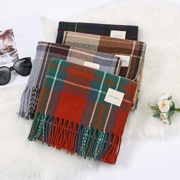 scarves winter female scarf plaid long shawl with tassels winter scarves pashmina woman bandana foulard femme hijab ski climbing scarf l2303, Blue;gray
scarves winter female scarf plaid long shawl with tassels winter scarves pashmina woman bandana foulard femme hijab ski climbing scarf l2303, Blue;gray