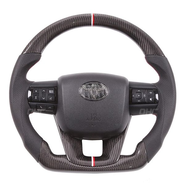 car styling steering wheels for toyota hilux revo carbon fiber racing steering system
car styling steering wheels for toyota hilux revo carbon fiber racing steering system