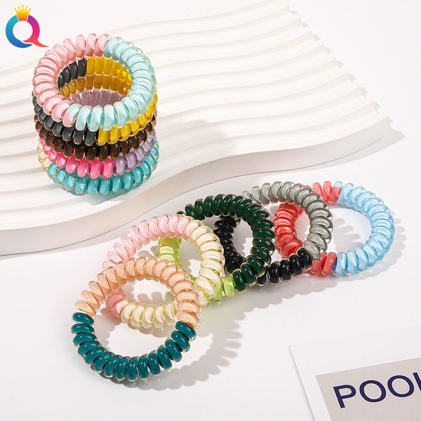 double jelly color telephone wire line ribbon gum elastic hair/band/ties/rings accessories rubber ponytail holders hairband 1784, Slivery;white
double jelly color telephone wire line ribbon gum elastic hair/band/ties/rings accessories rubber ponytail holders hairband 1784, Slivery;white