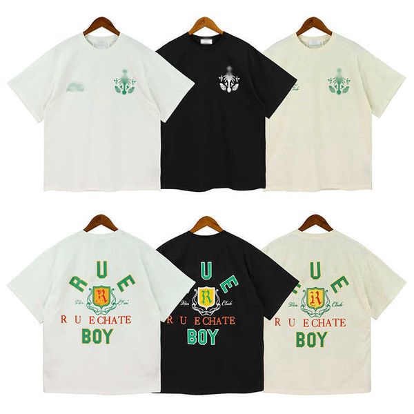 2023 rhude early spring new men's letter printing loose trend high street round neck clothes short sleeve t-shirts ins, White;black
2023 rhude early spring new men's letter printing loose trend high street round neck clothes short sleeve t-shirts ins, White;black