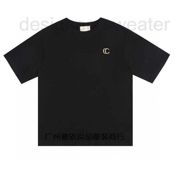 women's t-shirt designer the correct version of s interlocking embroidery letters simple and versatile short sleeve t-shirts for men wo, White
women's t-shirt designer the correct version of s interlocking embroidery letters simple and versatile short sleeve t-shirts for men wo, White