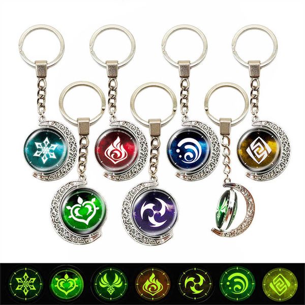 key rings 360° rotatable double sided game genshin impact 7 element luminous keychain god's eye key holder for men anime key ring gift, Slivery;golden
key rings 360° rotatable double sided game genshin impact 7 element luminous keychain god's eye key holder for men anime key ring gift, Slivery;golden