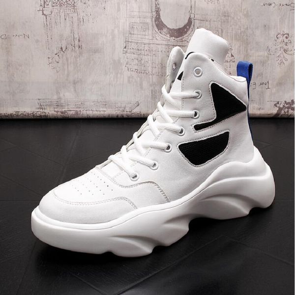 new designer rivet boots men's shoes luxury sneakers high punk men casual shoes zapatillas hombre d2a30, Black
new designer rivet boots men's shoes luxury sneakers high punk men casual shoes zapatillas hombre d2a30, Black