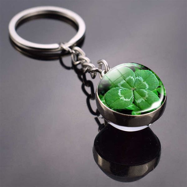 key rings clover keychain four leaf clover glass ball double side pendant metal keyring lucky jewelry gift for men dropshipping r230301, Slivery;golden
key rings clover keychain four leaf clover glass ball double side pendant metal keyring lucky jewelry gift for men dropshipping r230301, Slivery;golden