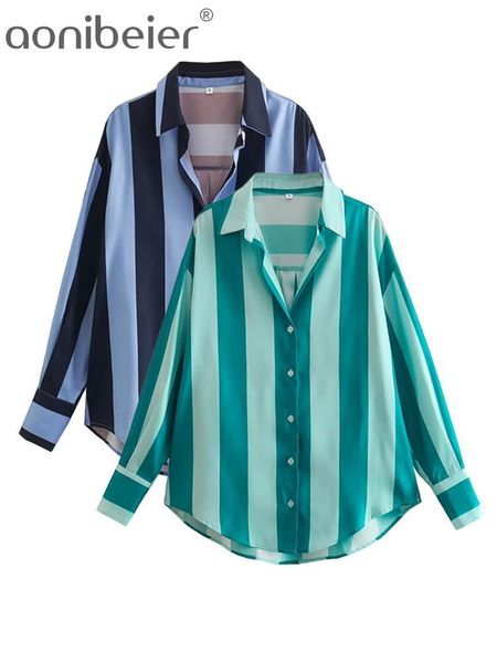 womens blouses shirts aonibeier spring striped print casual women satin shirt traf long sleeve vintage v neck loose blouse oversize female 2, White
womens blouses shirts aonibeier spring striped print casual women satin shirt traf long sleeve vintage v neck loose blouse oversize female 2, White