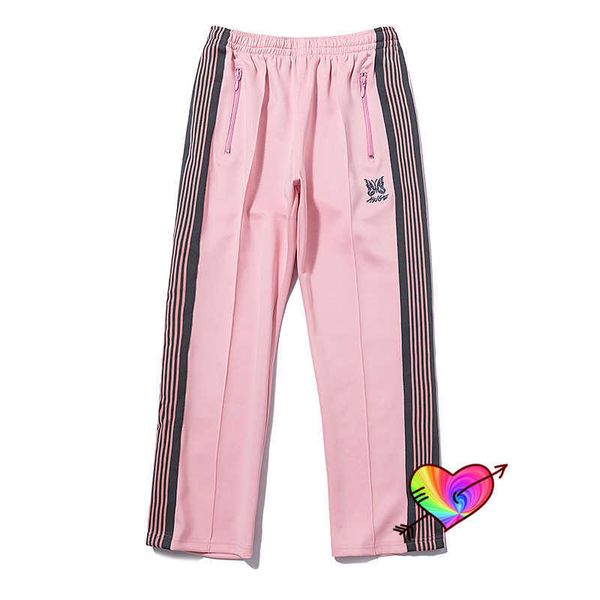 men's pants pink needles pants 2021 men women 1 1 awge embroidered butterfly needles track pants side striped trousers t230302, Black
men's pants pink needles pants 2021 men women 1 1 awge embroidered butterfly needles track pants side striped trousers t230302, Black