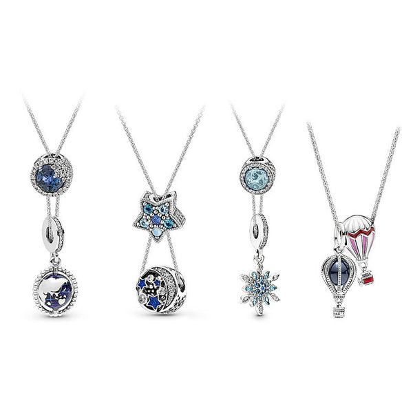 blue ocean series pendant necklaces fashion air balloon snowflake female collar chain diy fit pandora necklace charms designer jewelry, Silver
blue ocean series pendant necklaces fashion air balloon snowflake female collar chain diy fit pandora necklace charms designer jewelry, Silver