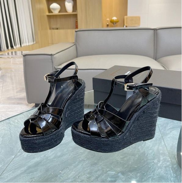 luxury brands women sandals high heels tribute wedge leather espadrilles sandal brown nude black patent leathers wedding dress pump with box
luxury brands women sandals high heels tribute wedge leather espadrilles sandal brown nude black patent leathers wedding dress pump with box