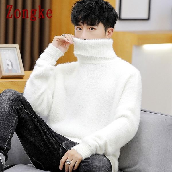 men's sweaters zongke white pullover turtleneck men sweater fashion knitted sweater men clothing -2xl spring arrivals 230302, White;black
men's sweaters zongke white pullover turtleneck men sweater fashion knitted sweater men clothing -2xl spring arrivals 230302, White;black