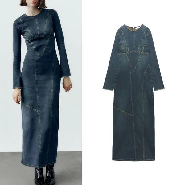 casual dresses for women blue denim dress woman winter long going out maxi sleeve slit female blusas vestidos 230301, Black;gray
casual dresses for women blue denim dress woman winter long going out maxi sleeve slit female blusas vestidos 230301, Black;gray