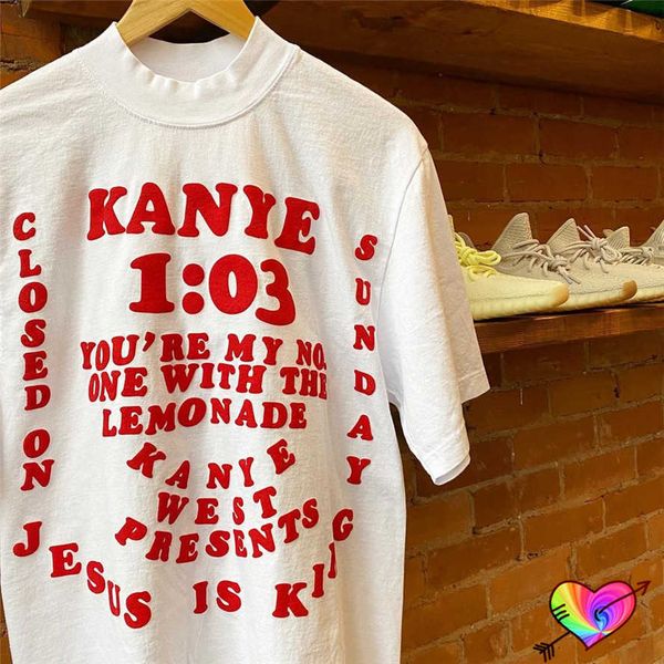 men's t-shirts 2022ss music album jesus is king t shirt men women 1 1 foam printing tee tour ye short sleeve t230302, White;black
men's t-shirts 2022ss music album jesus is king t shirt men women 1 1 foam printing tee tour ye short sleeve t230302, White;black