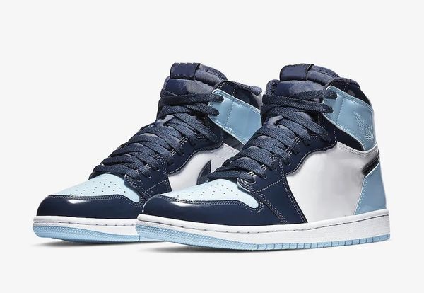 og designer shoes jumpman 1 high unc patent obsidian blue chill white outdoor sneaker sports basketball shoes with original boxe
og designer shoes jumpman 1 high unc patent obsidian blue chill white outdoor sneaker sports basketball shoes with original boxe