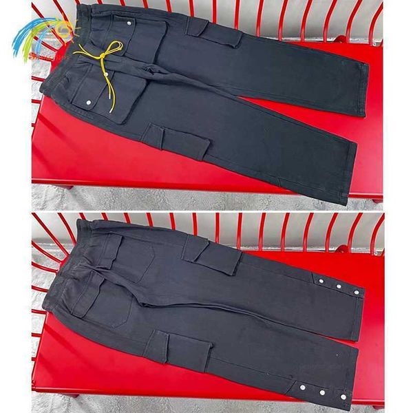 multiple pockets black rhude overalls men women 1 1 hip hop camo rhude cargo pants drawstring breasted trousers
multiple pockets black rhude overalls men women 1 1 hip hop camo rhude cargo pants drawstring breasted trousers