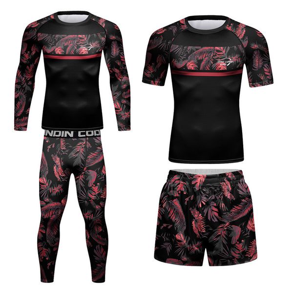 mens tracksuits bjj mma rashguard jiu jitsu tracksuit compression sport jogging sportswear men boxing muay thai training running gym clothin, Gray
mens tracksuits bjj mma rashguard jiu jitsu tracksuit compression sport jogging sportswear men boxing muay thai training running gym clothin, Gray
