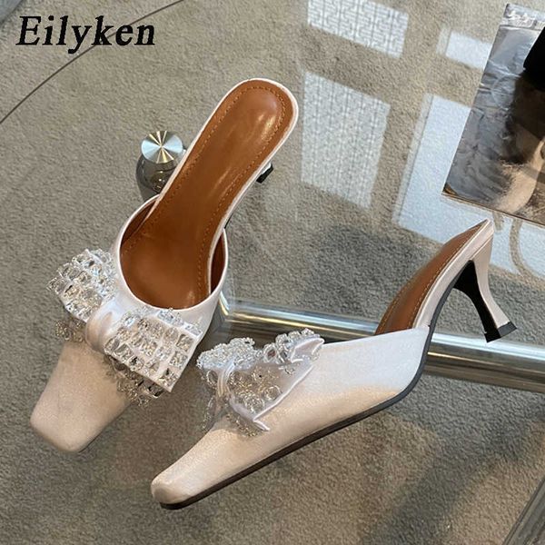 fashion slipper women pointed toe slip on mules thin low heel slides shoes design butterfly-knot crystal flip flops 230302, Black
fashion slipper women pointed toe slip on mules thin low heel slides shoes design butterfly-knot crystal flip flops 230302, Black