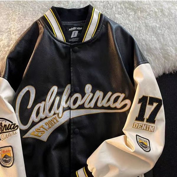 womens jackets american style letter embroidered women y2k street hiphop casual loose baseball uniform couple harajuku coats 230302, Black;brown
womens jackets american style letter embroidered women y2k street hiphop casual loose baseball uniform couple harajuku coats 230302, Black;brown