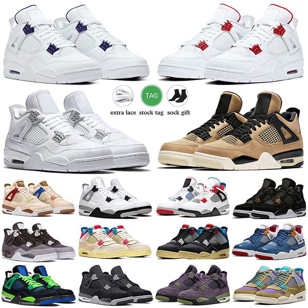 original basketball shoes 4 4s mens sneakers women trainers personality black cat bred fire red blue thunder eur 36-47
original basketball shoes 4 4s mens sneakers women trainers personality black cat bred fire red blue thunder eur 36-47
