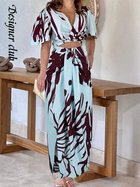 two piece dress womens fashion shortsleeved printed twopiece set vneck cropped loose pleated skirt suit elegant office lady outfit 230302, White
two piece dress womens fashion shortsleeved printed twopiece set vneck cropped loose pleated skirt suit elegant office lady outfit 230302, White