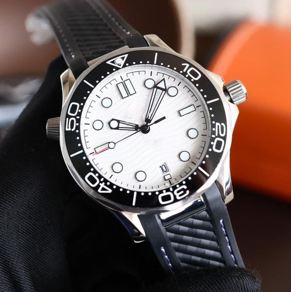 automatic men's mechanical watch 42mm rubber/stainless steel strap designer sapphire waterproof casual classic fashion wristwatch montr, Slivery;brown
automatic men's mechanical watch 42mm rubber/stainless steel strap designer sapphire waterproof casual classic fashion wristwatch montr, Slivery;brown